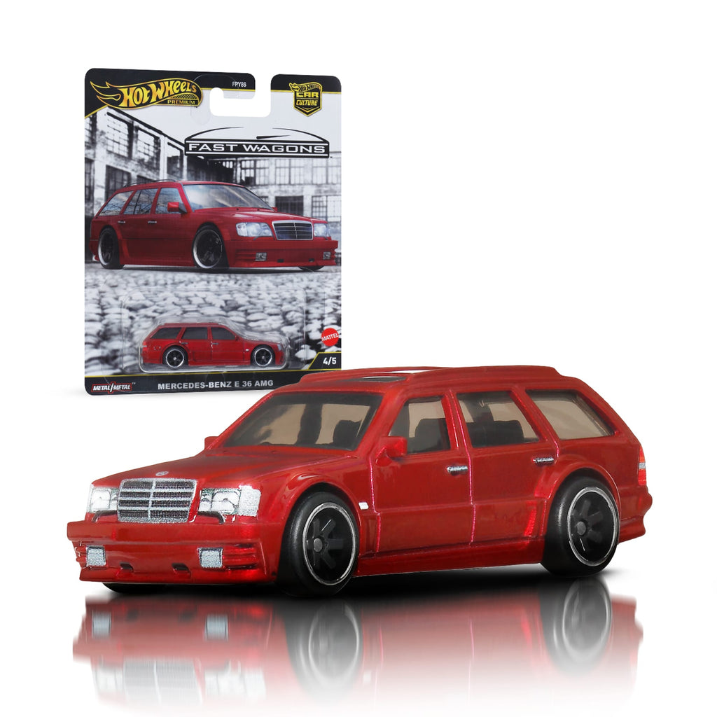Hot Wheels Collector Vehículo de Colección Auto Mercedes-Benz AMG E-36 Estate
