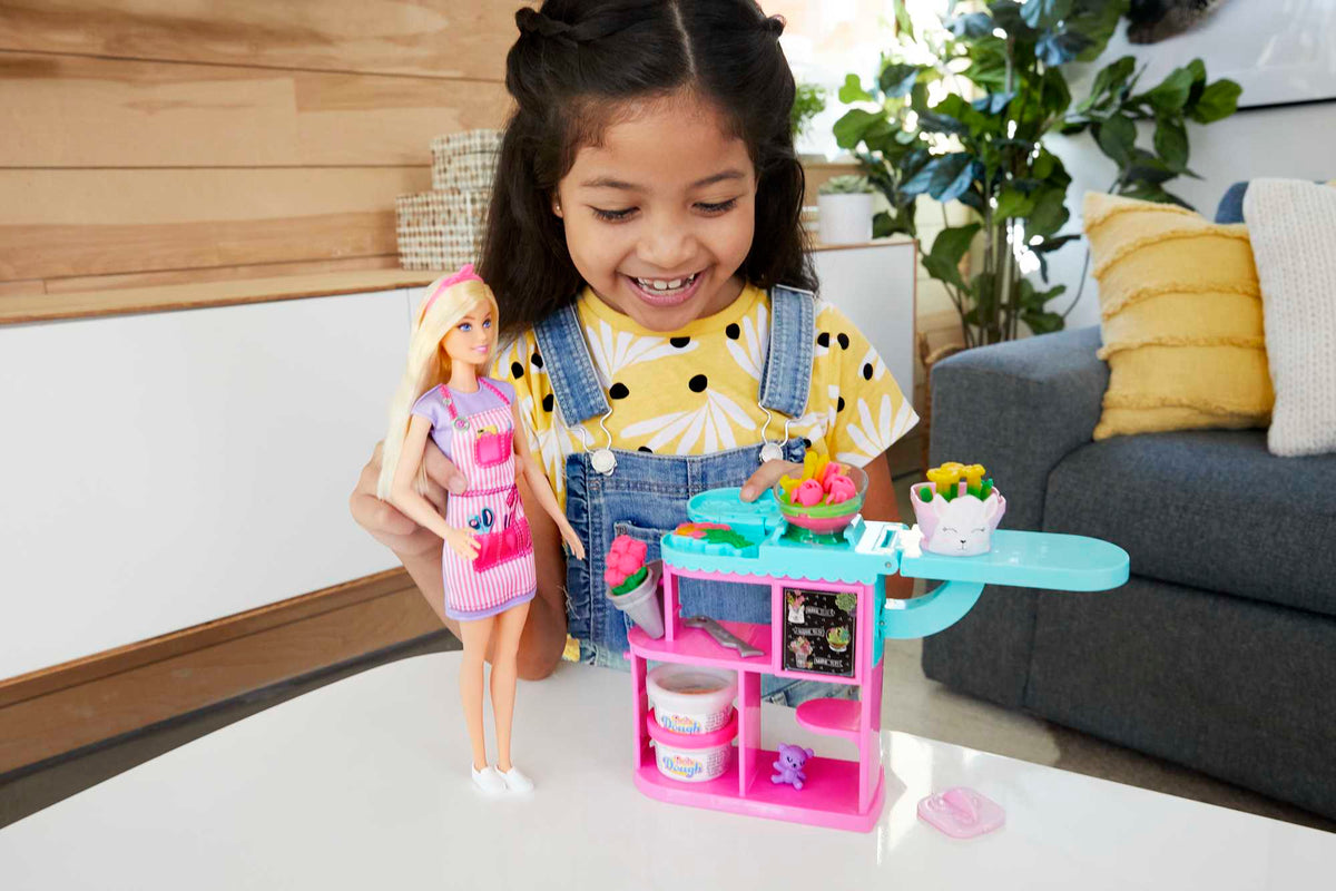 Barbie Profissões Boneca Loja de Flores