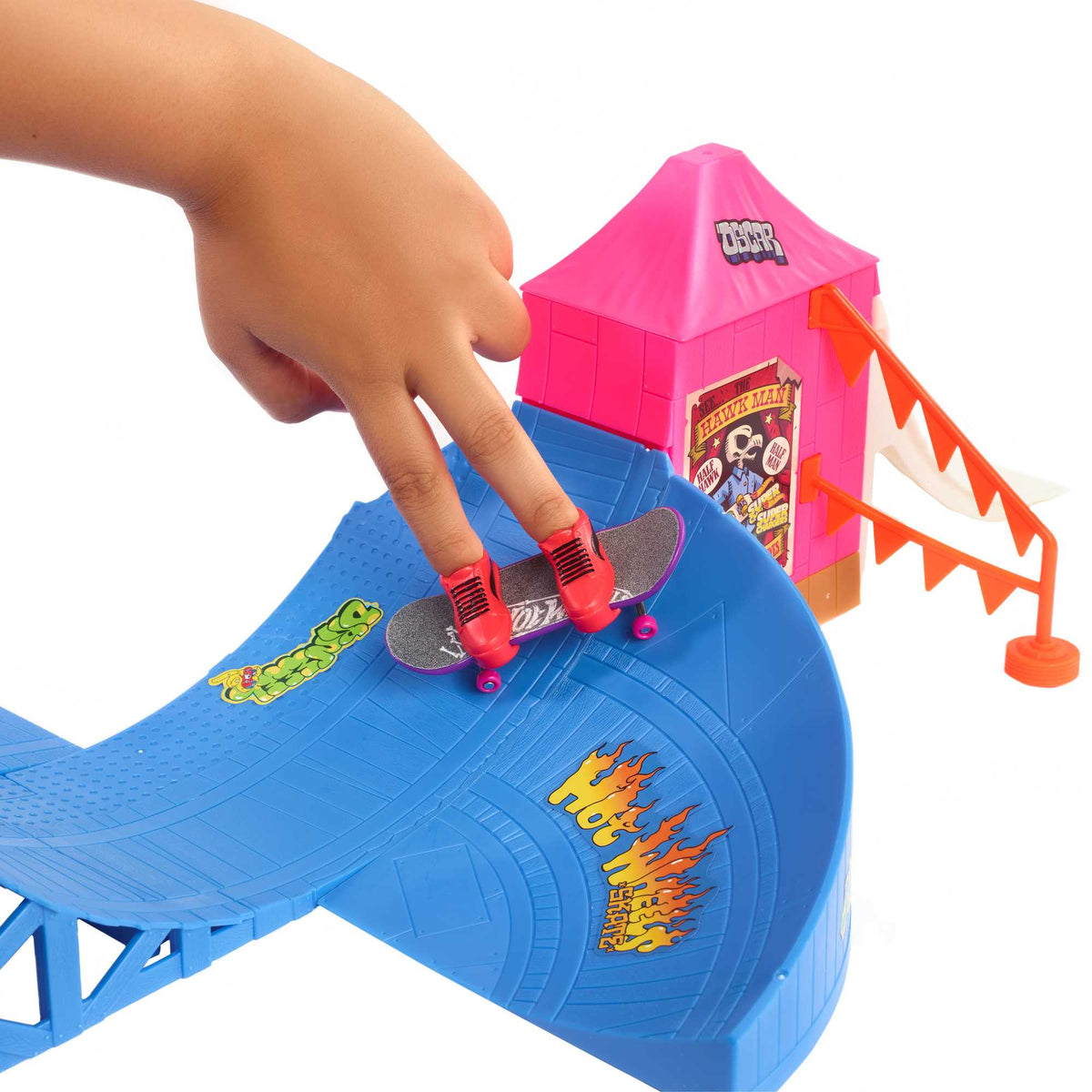 Hot Wheels Skate Coffret Planchodrome D’Attractions
