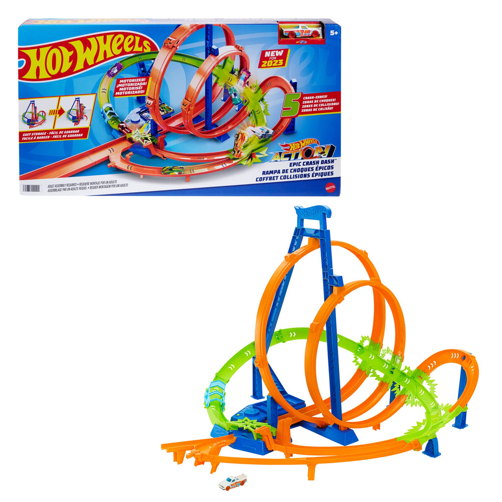Hot Wheels Action Pista de Brinquedo Épica de Colisão