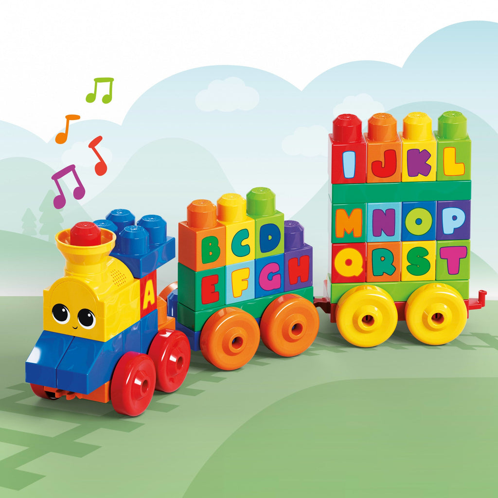 Mega Bloks Juguete de Construcción Abc Tren de Aprendizaje