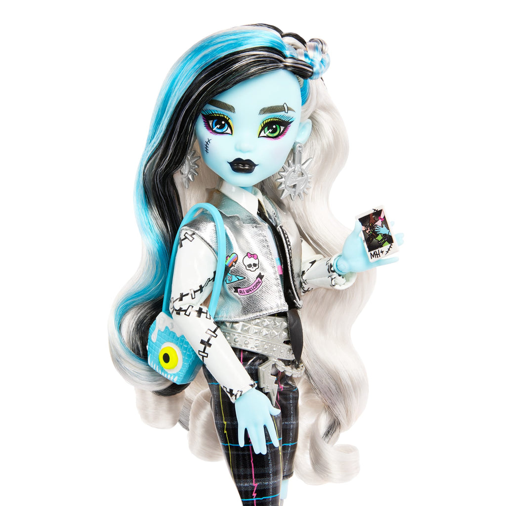 Monster High Frankie Stein Welcome Committee Fashion Doll With Pet And Accessories