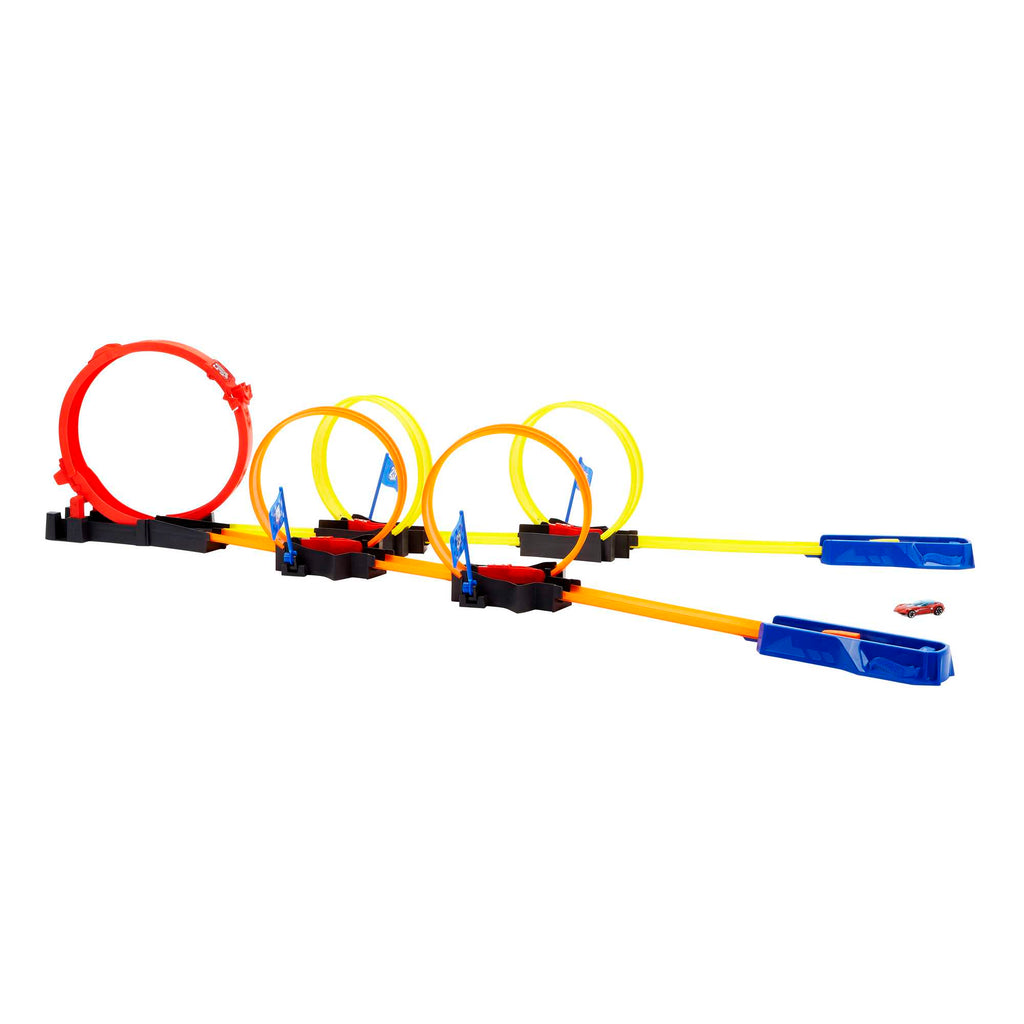 Hot Wheels Action Pista de Juguete Competencia Súper Loop