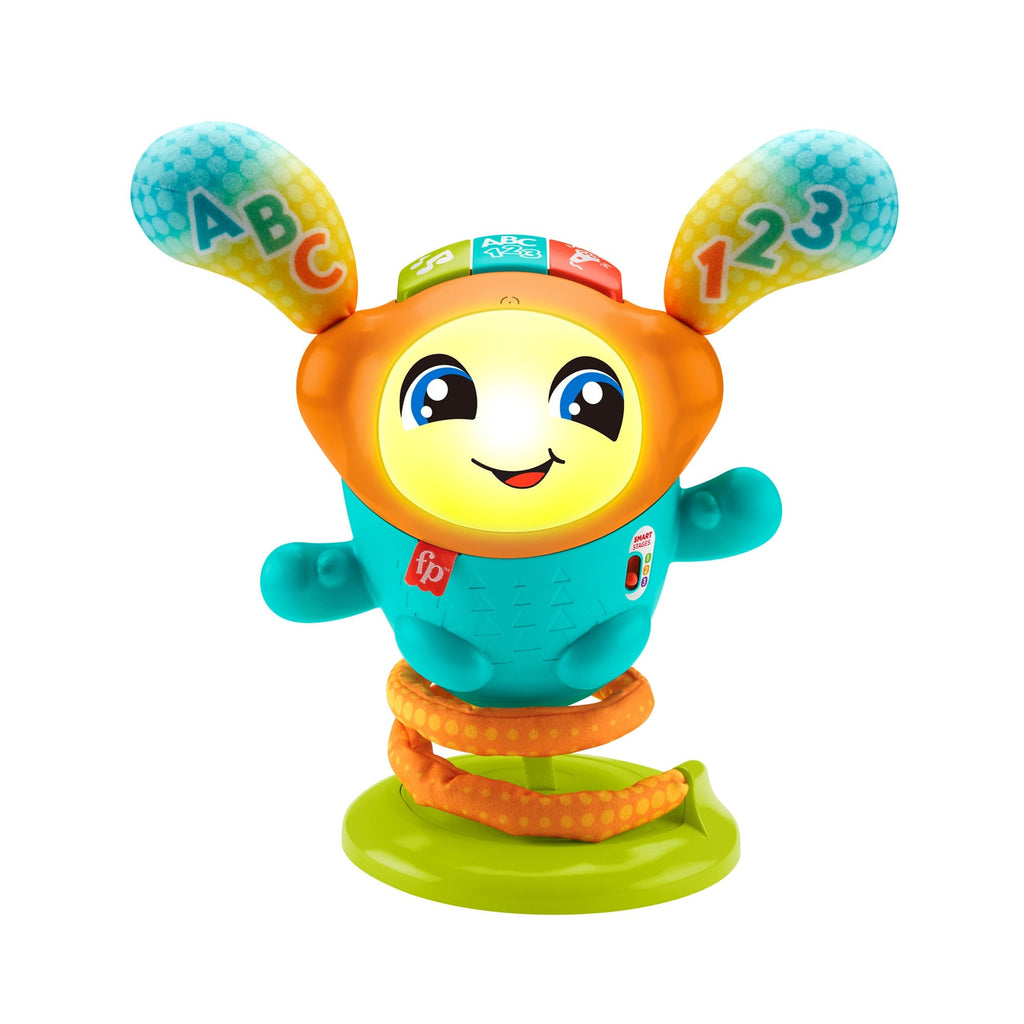 Fisher-Price DJ Bouncin’ Beats Electronic Baby & Toddler Learning Toy, Multilanguage Version