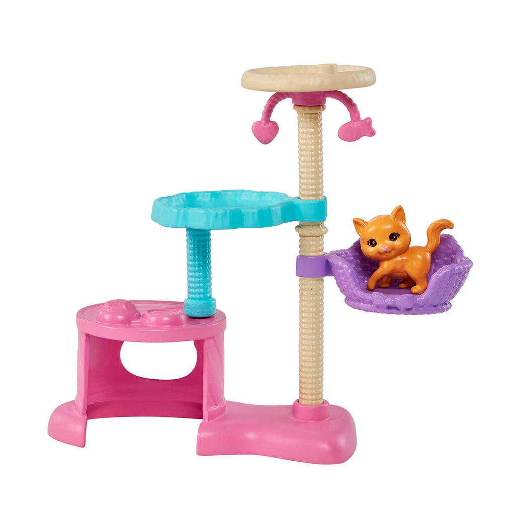 Barbie Poupées et Animaux de Compagnie Kitty Condo