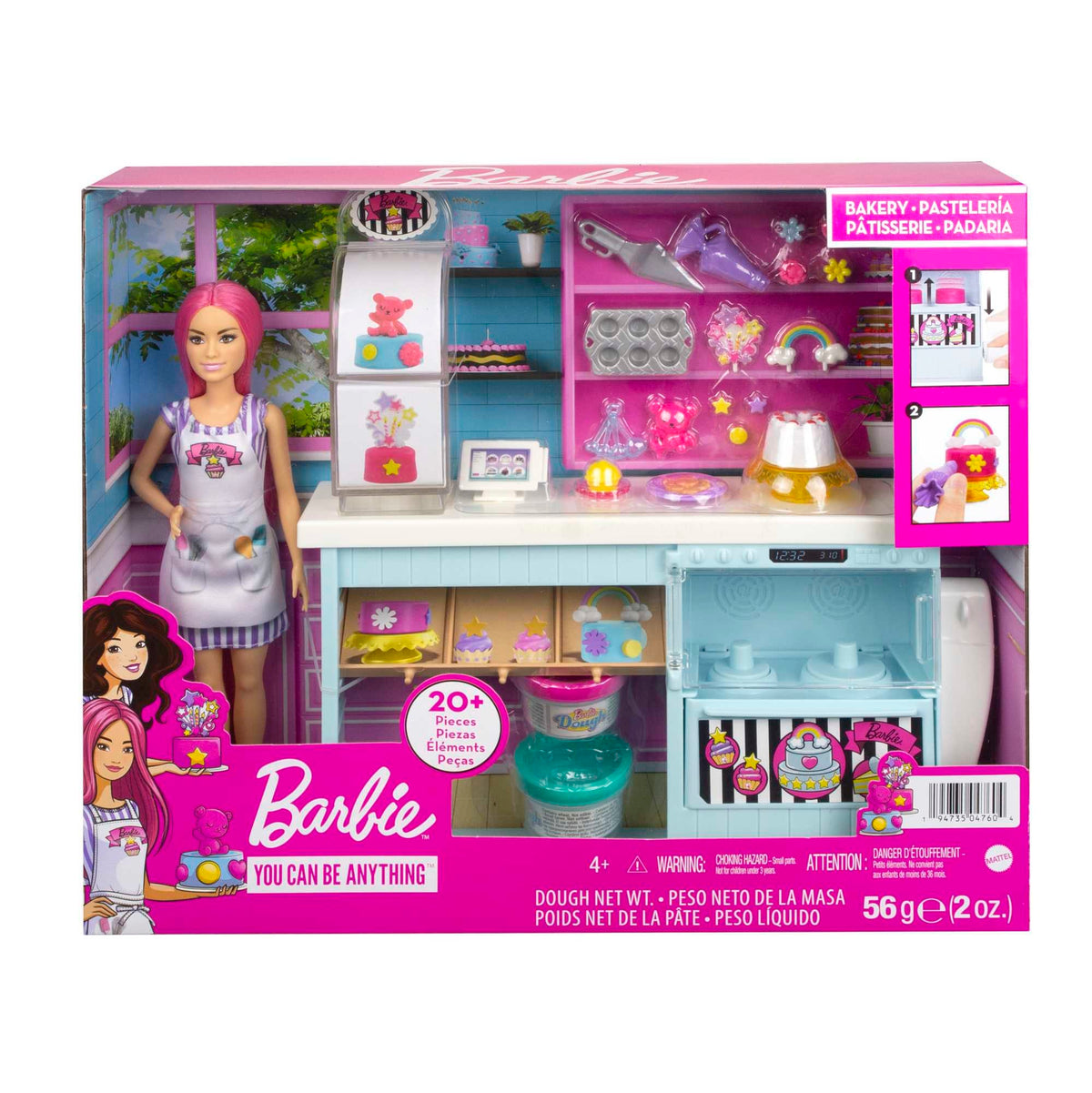 Barbie Coffret Barbie et Sa Pâtisserie