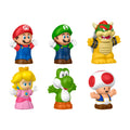 Fisher-Price Little People My Mario Figure 6-Pack Toy Set For Toddlers & Kids