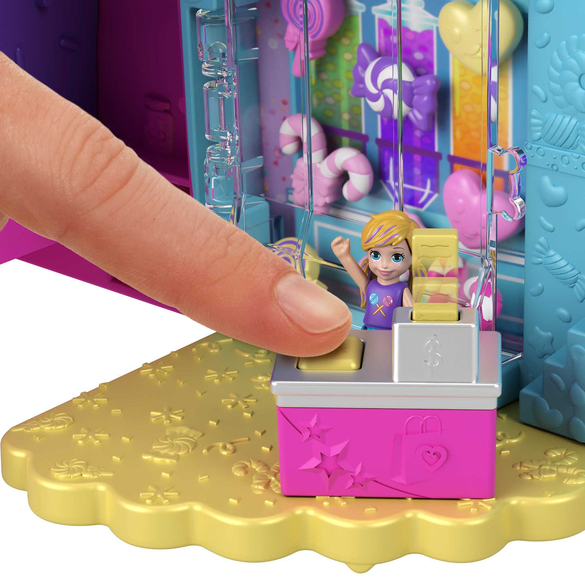 Polly Pocket Coffret de Jeu Ourson à Boules de Gomme