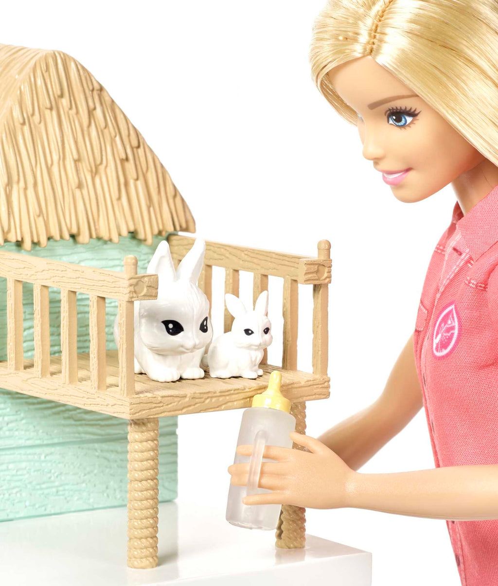 Barbie Animal Rescuer Doll & Playset