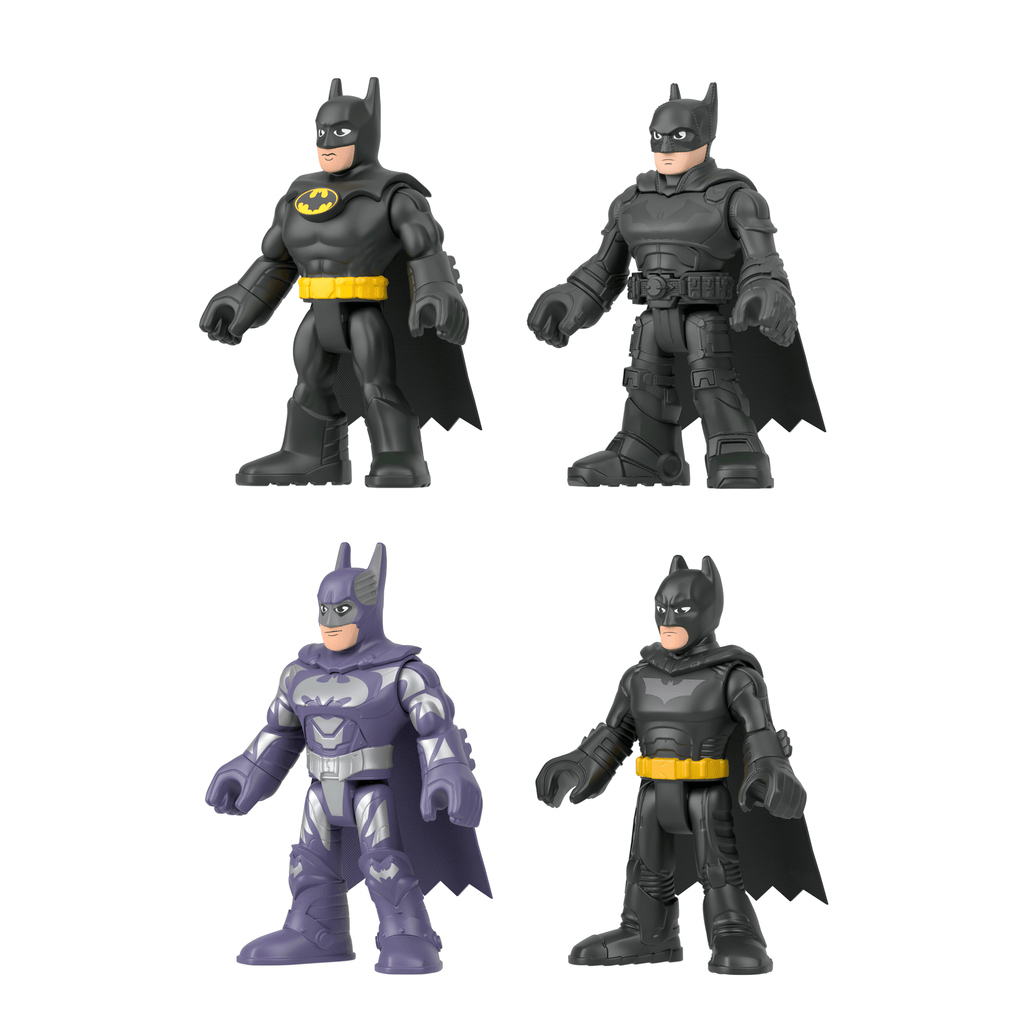 Imaginext DC Super Friends Batman 85th Anniversary Set With 4 Movie Figures
