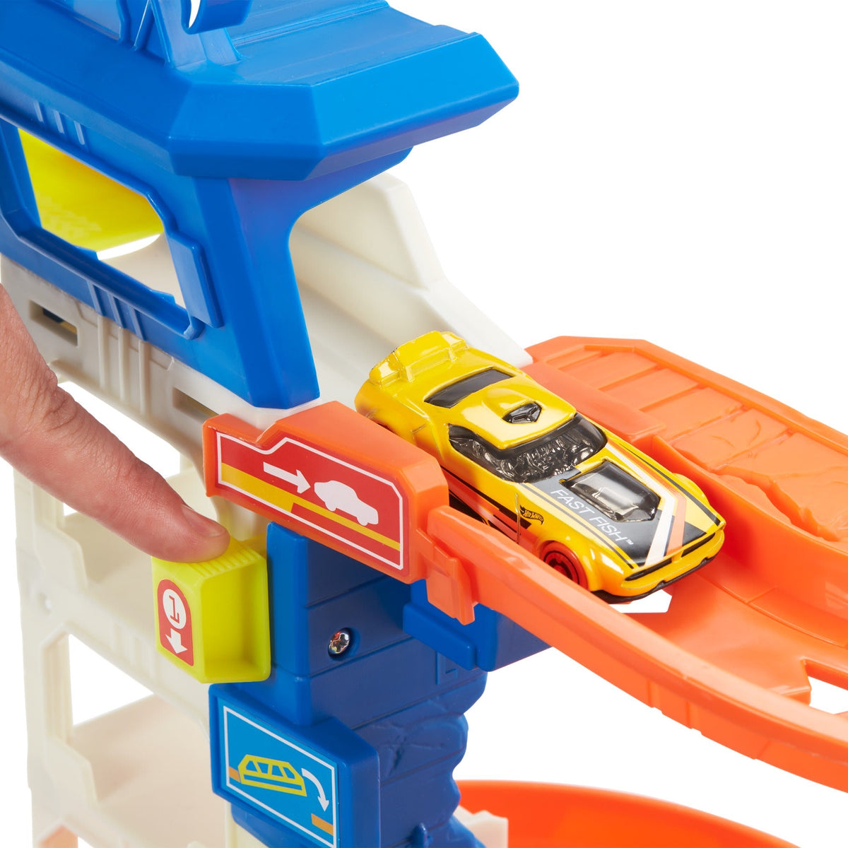 Hot Wheels City Coffret L’Attaque du Requin