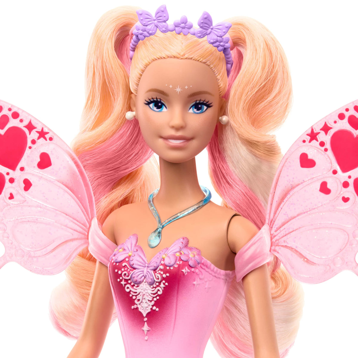 Barbie Muñeca Hada Colores Mágicos
