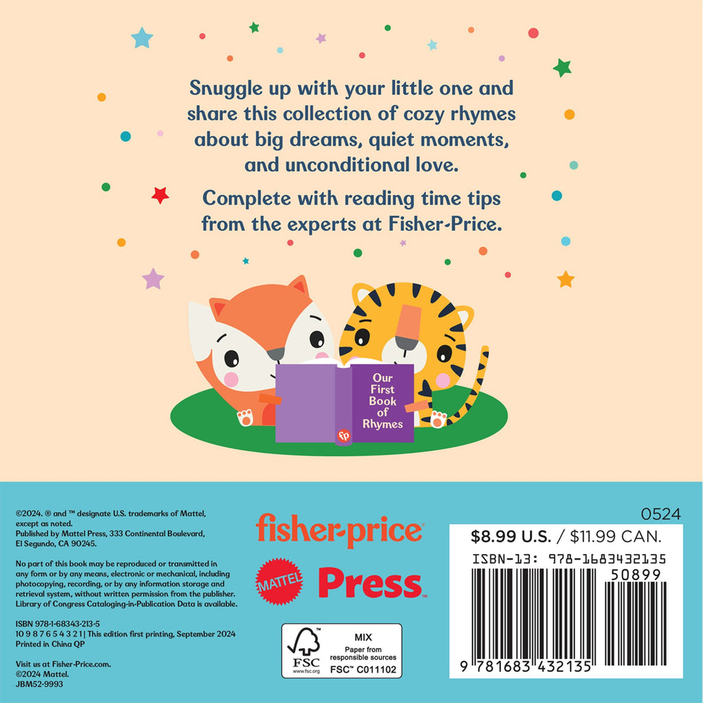 Fisher Price: Our First Book Of Rhymes (Ages 3 - 5) | Mattel