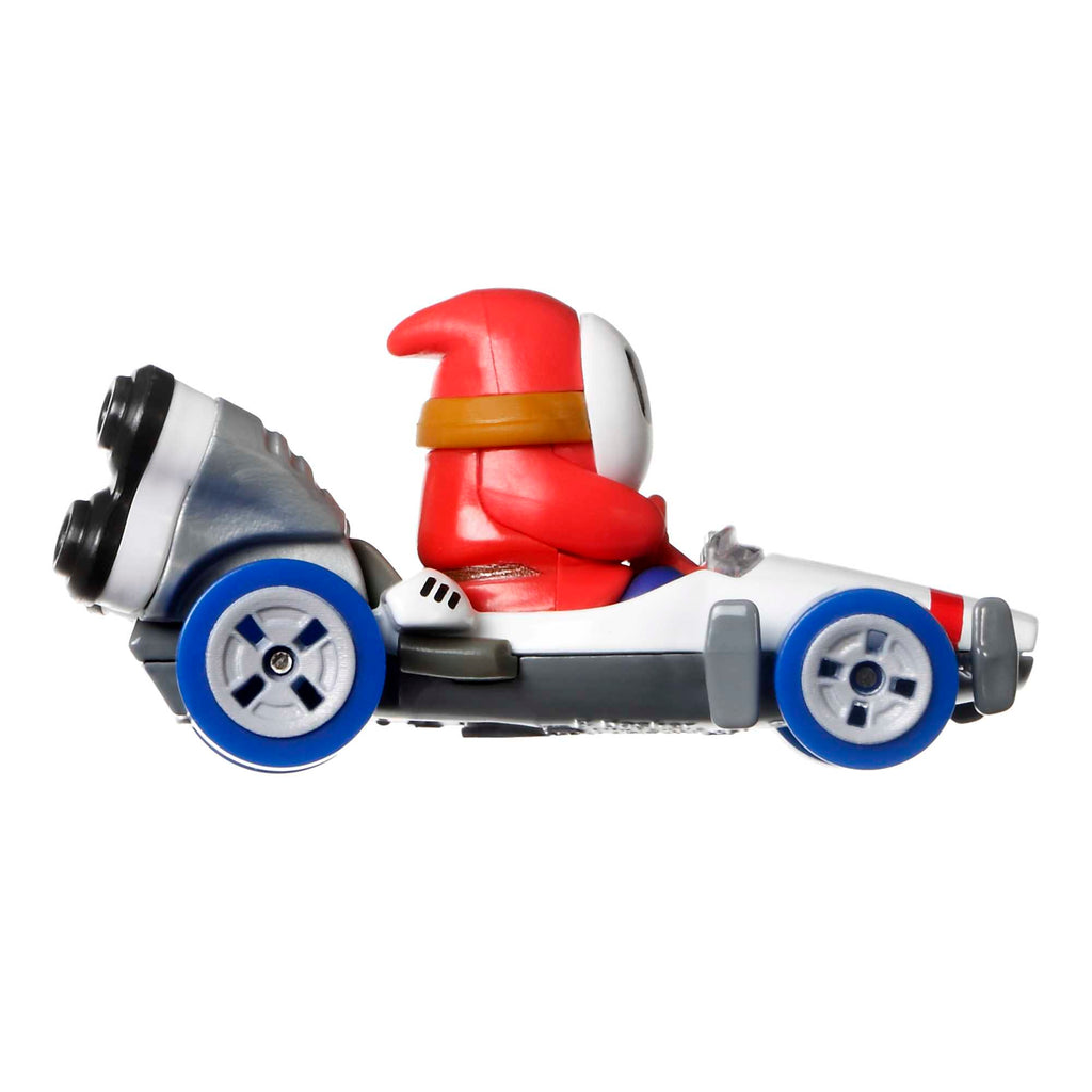 Hot Wheels Mario Kart Veículo de Brinquedo Shy Guy B-Dasher