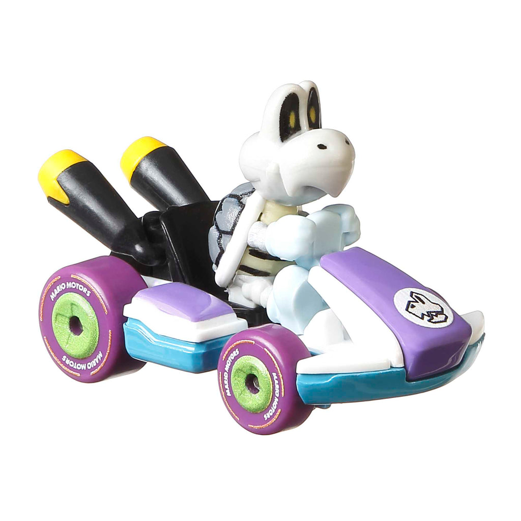 Hot Wheels Mario Kart Vehículo de Juguete Dry Bones Standard Kart