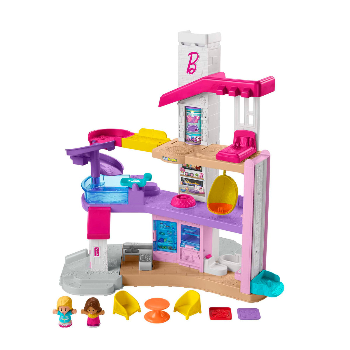 Barbie Little Dreamhouse By Little People - English & French Version