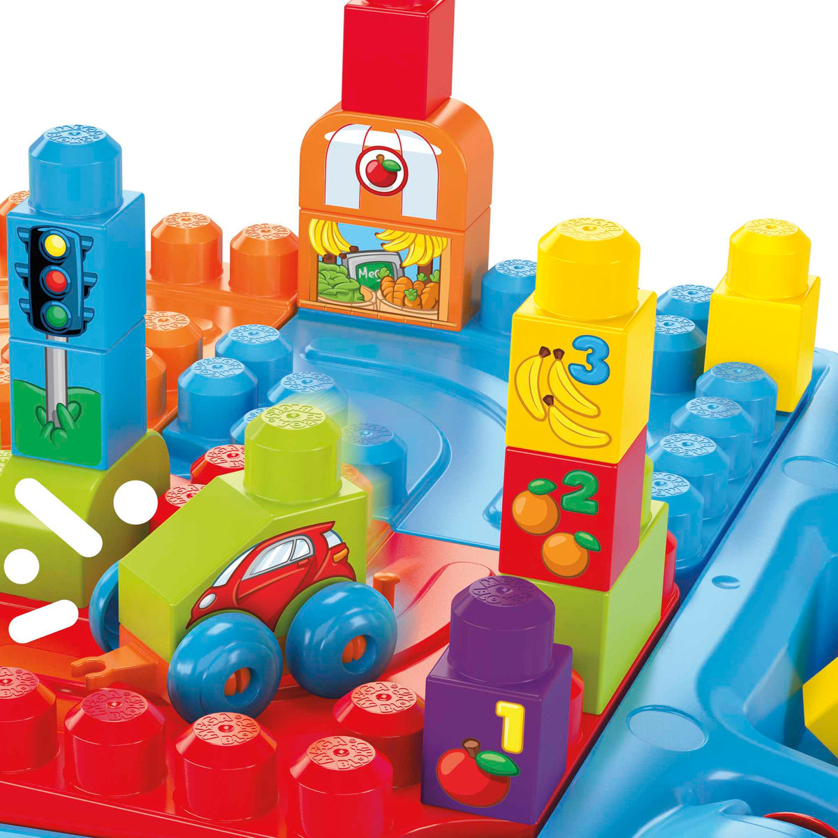 Mega Bloks La Table D’Apprentissage et de Construction