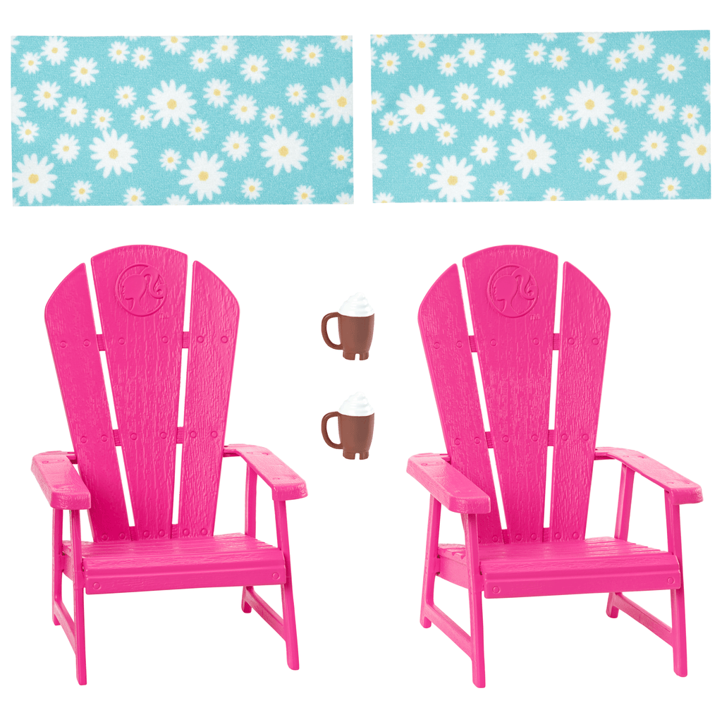 Barbie World™ Coffret Chaises Avec Accessoires