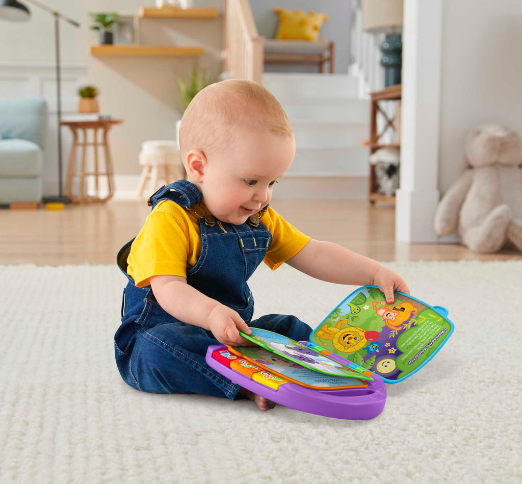 Fisher-Price Rires et Éveil Livre de Comptines