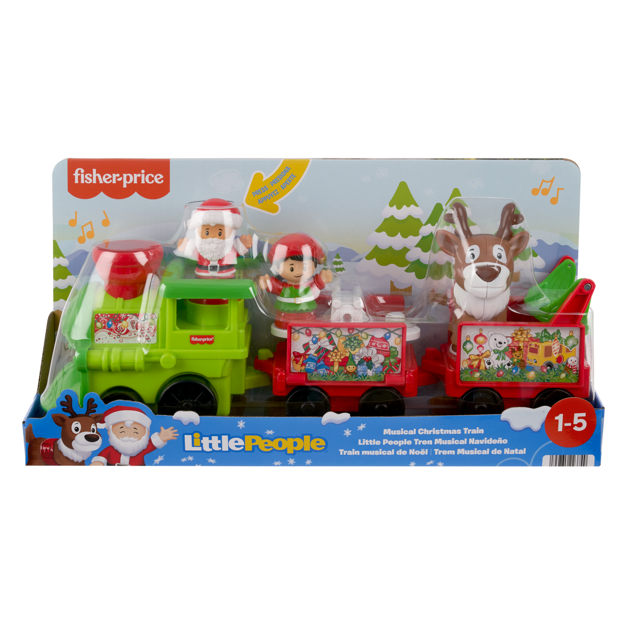 Little People® Train Musical du Noël