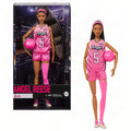 Poupée Barbie Angel Reese, Barbie Signature, Poupée Mode Avec Uniforme de Basketball Rose