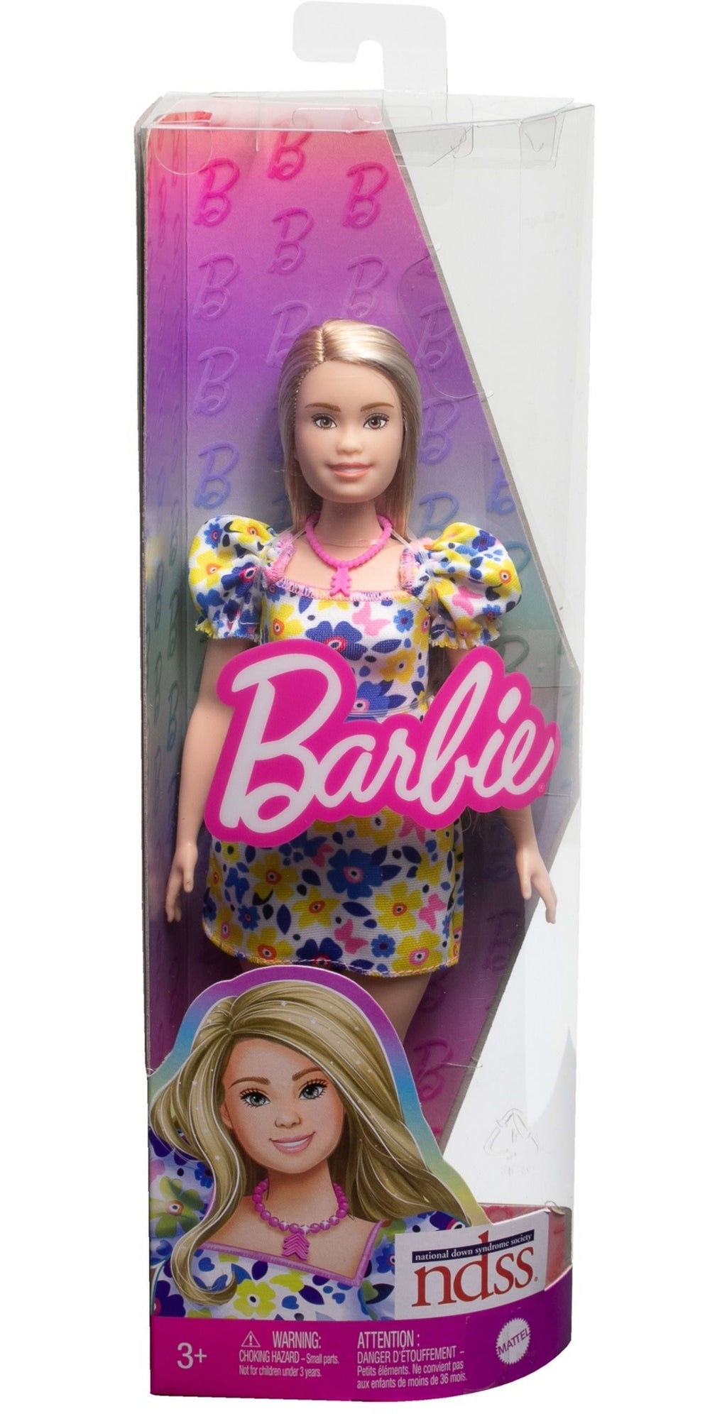 Barbie Fashionistas Poupée Atteinte de Trisomie 21 Avec Robe