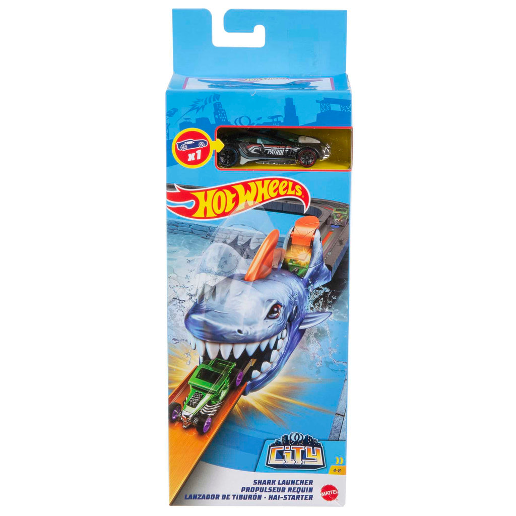 Hot Wheels City Pista de Juguete Lanzadores Némesis