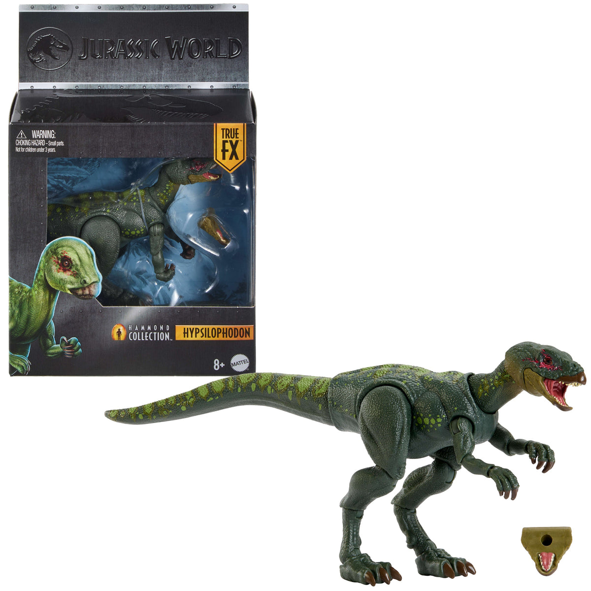 Jurassic World Hammond Collection Hypsilophodon Dinosaur Figure, Deluxe Design And Articulation