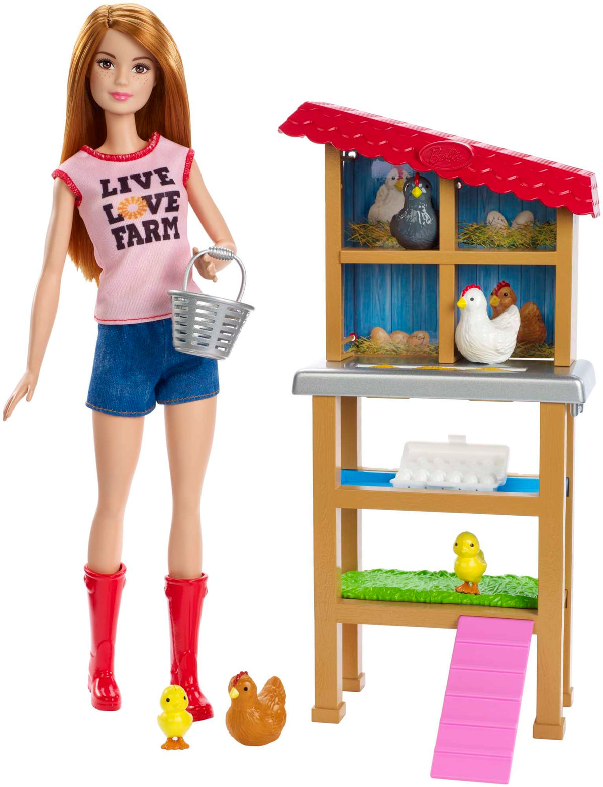 Barbie Coffret Poupée Barbie Fermière