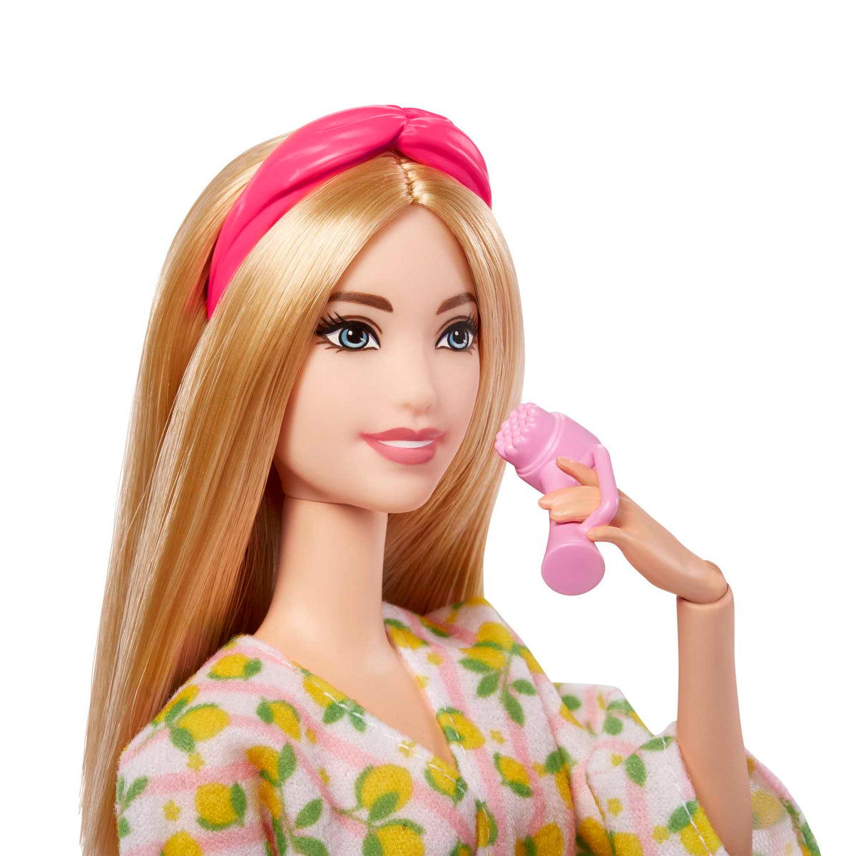 Barbie Self-Care Spa Day Possible Doll in Bathrobe With Puppy And Accessories