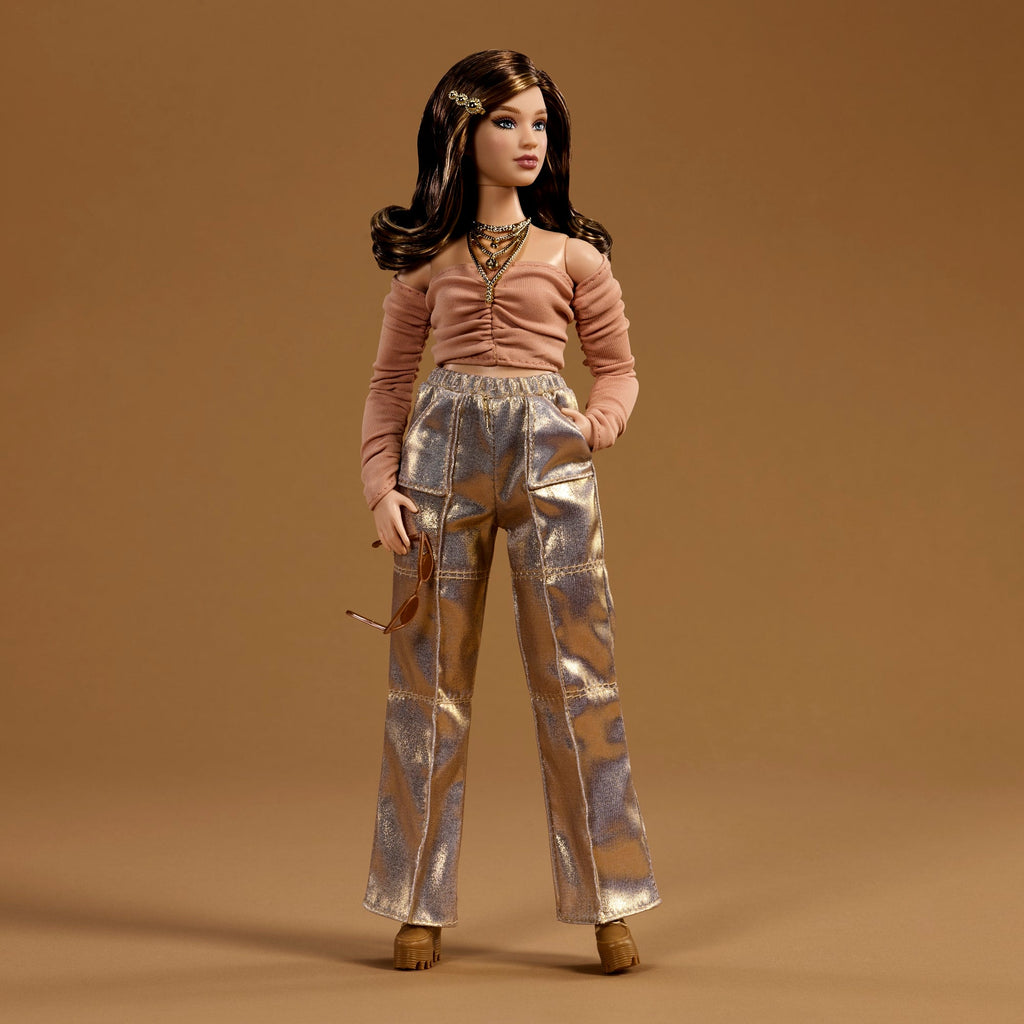 Barbie You Create Barbie Basics Neutral Kit 003, Poupée Mannequin Personnalisable et Vêtements Universels