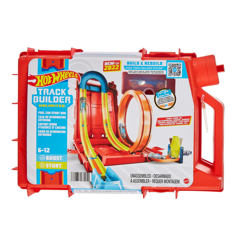 Hot Wheels Track Builder Unlimited Coffret Cascades Bidon D’Essence