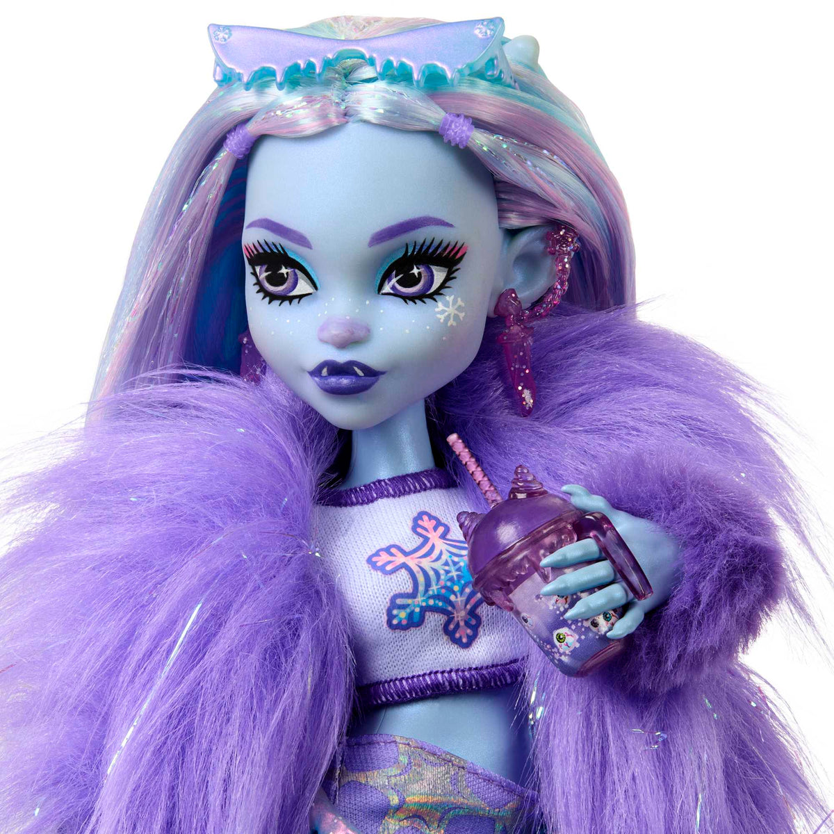Monster High Doll, Abbey Bominable Yeti Fashion Doll With Accessories