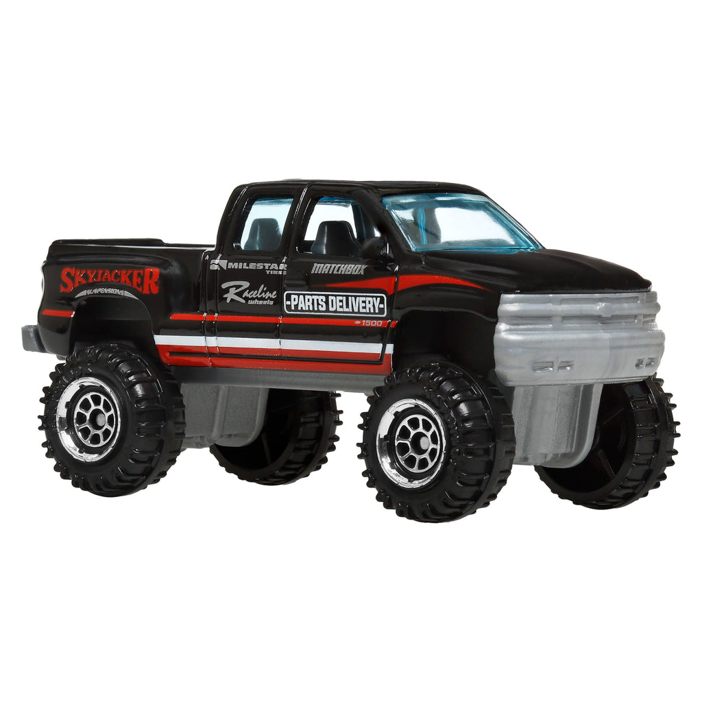 Matchbox Diecast Veículo de Brinquedo Chevy Silverado