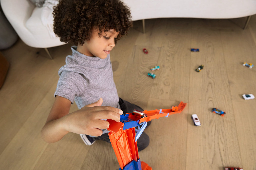 Hot Wheels City Pista de Juguete Caída Rápida