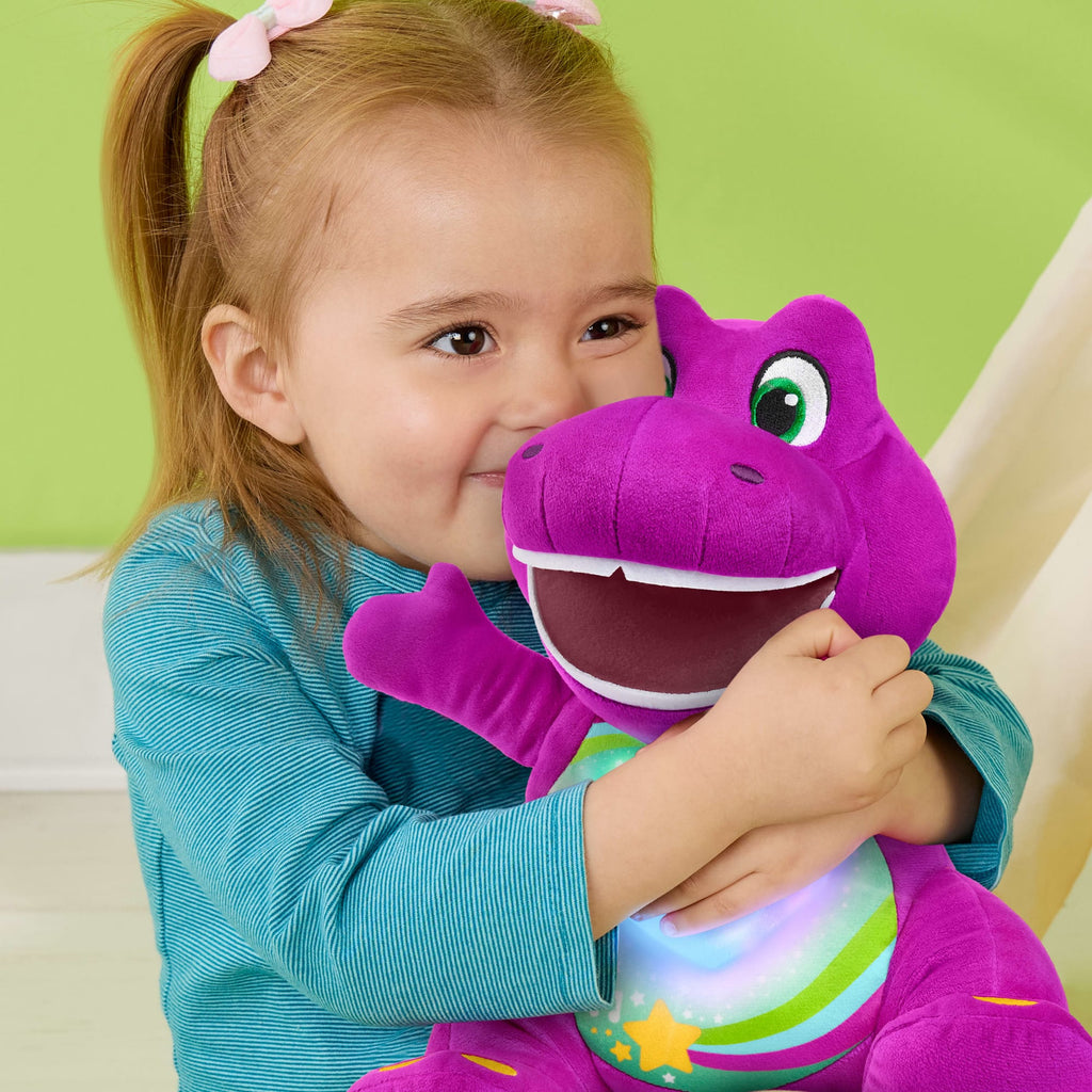 Fisher-Price® Barney’S World Peluche Barney Cur Lumineux