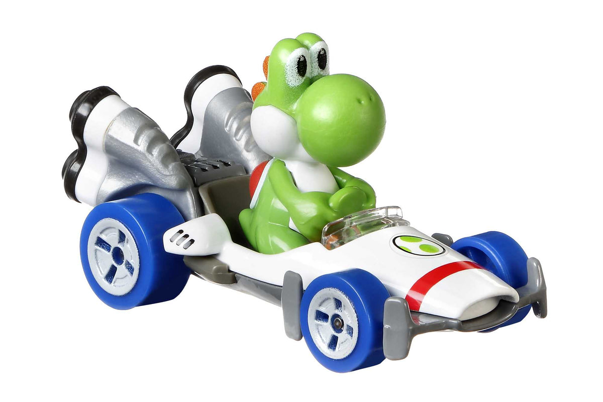 Hot Wheels Mario Kart Vehículo de Juguete Yoshi