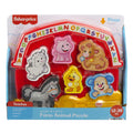 Fisher-Price Laugh & Learn Farm Animal Puzzle Shape Sorting Baby Toy With Music & Sounds