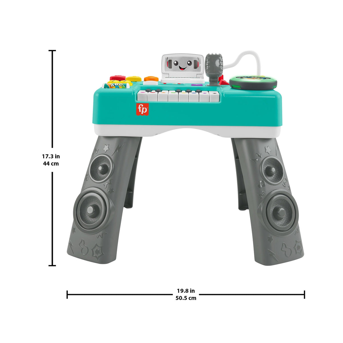 Fisher-Price Rires et Éveil Ma Table D’Activités de DJ, Multilingue