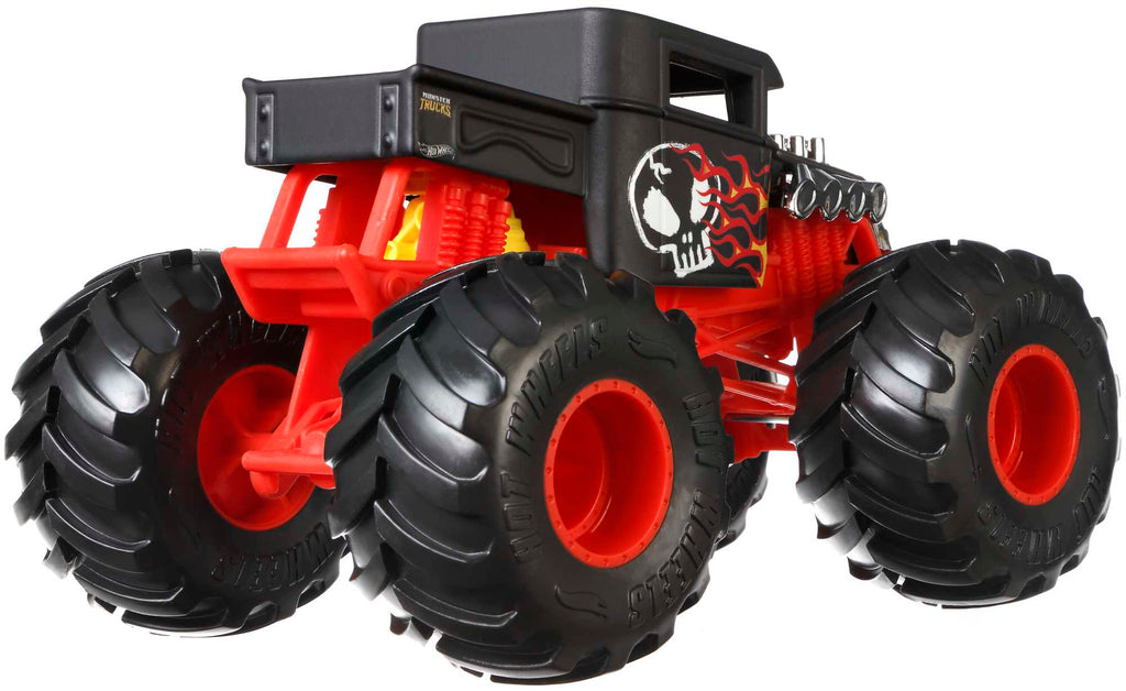 Hot Wheels Monster Trucks Vehículo de Juguete Bone Shaker Escala 1:24