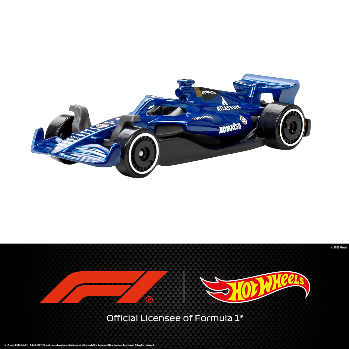 Hot Wheels Diecast Vehículo de Juguete Paquete de 5 autos F1