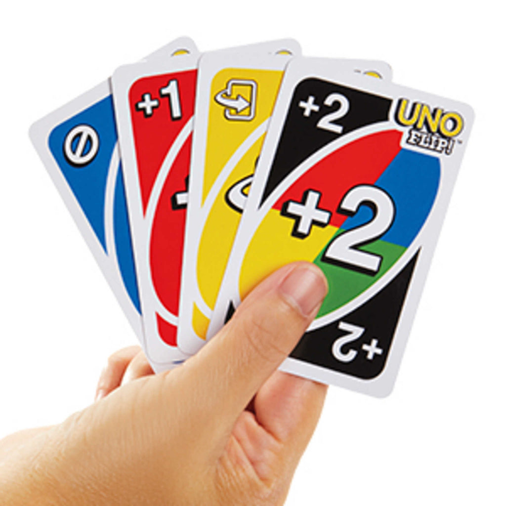 UNO Flip! Card Game With Color Blind Accessible Deck For Kids, Adults & Family Night
