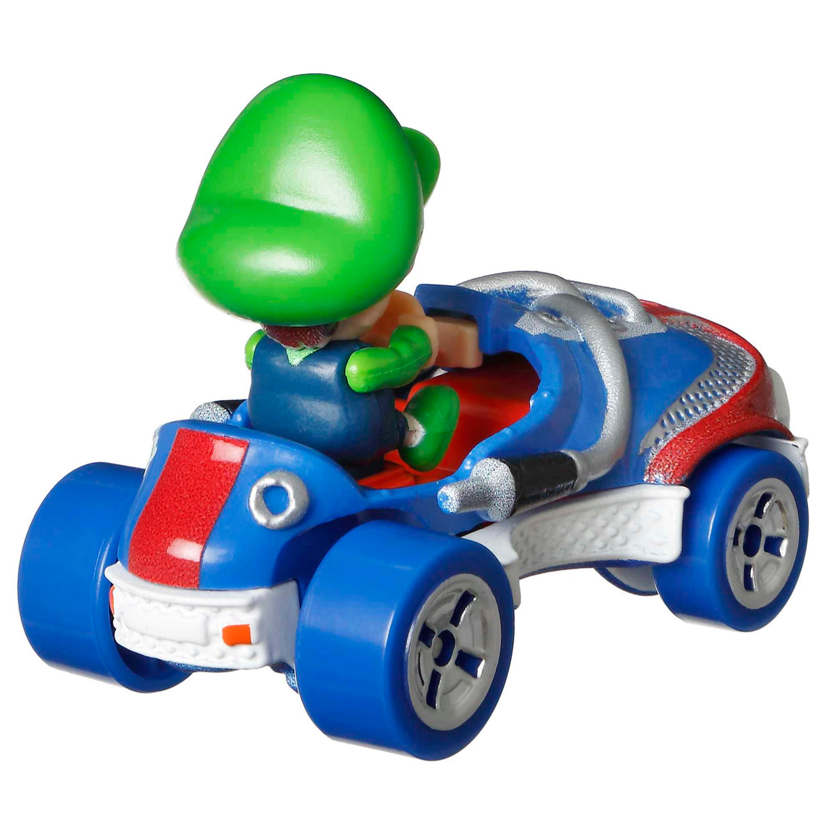 Hot Wheels Mario Kart Veículo de Brinquedo Baby Luigi Sneeker