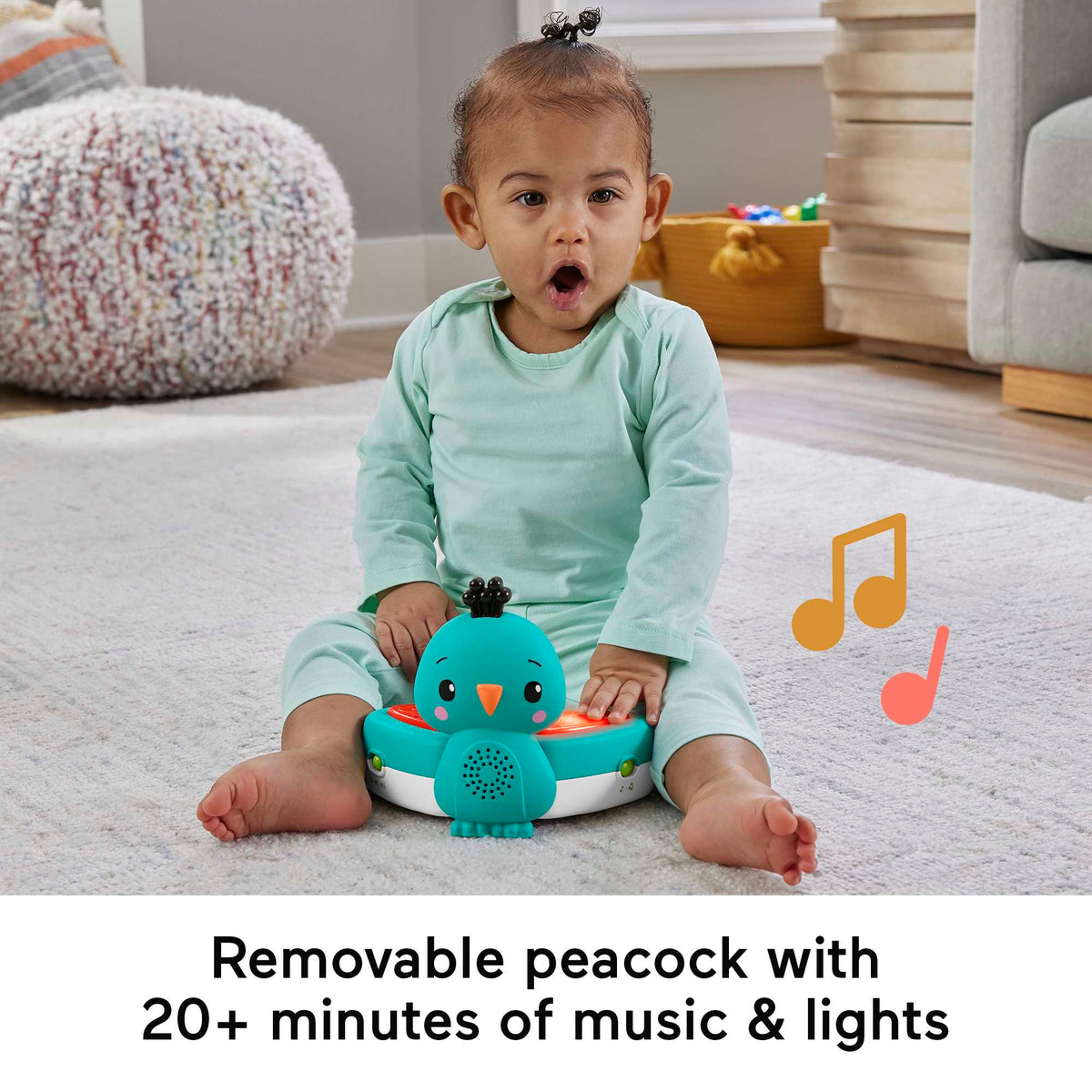 Fisher-Price Jumperoo Baby Activity Center With Lights And Sounds, Jumping Jungle