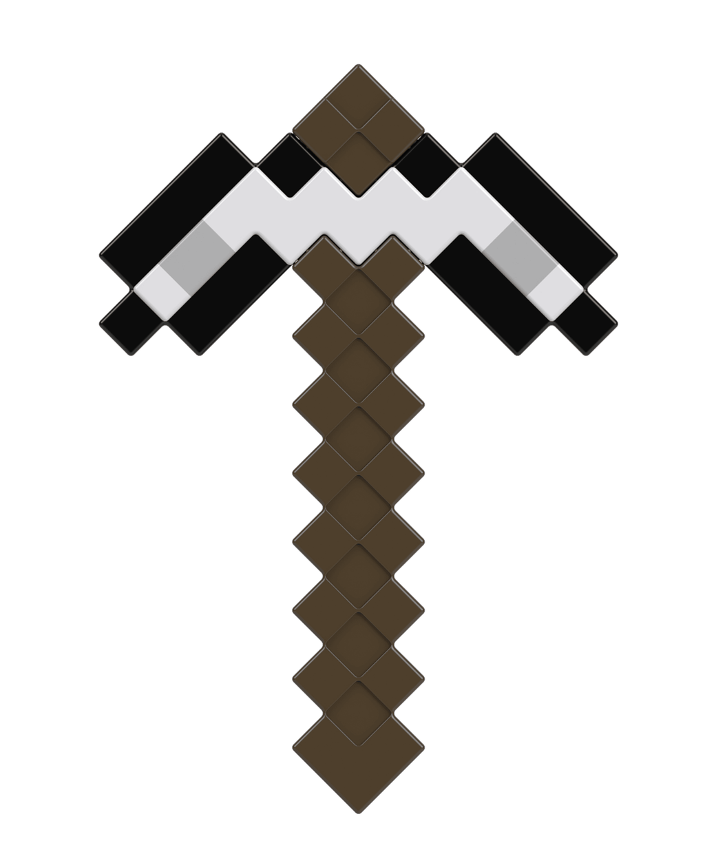Minecraft Role-Play Toy Accessory Collection, Pixelated Design