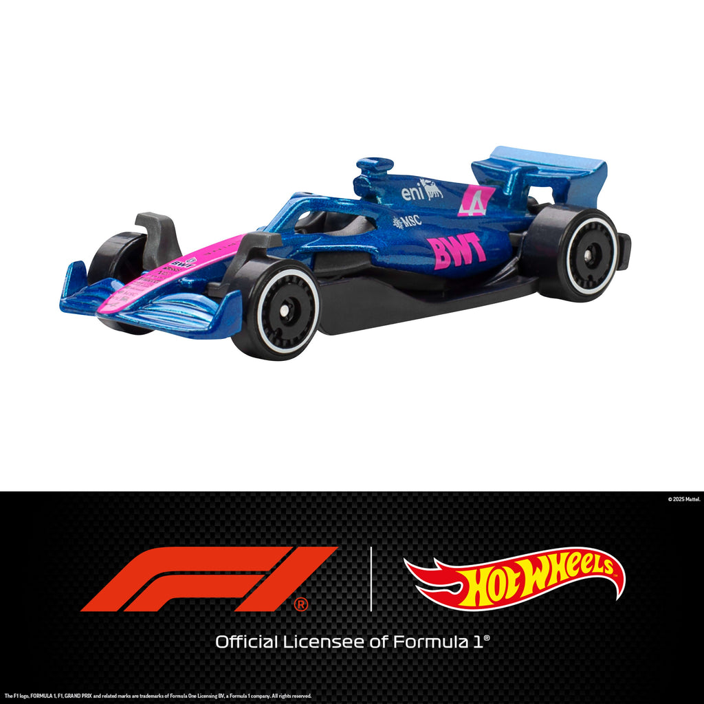 Hot Wheels Diecast Vehículo de Juguete Paquete de 5 autos F1