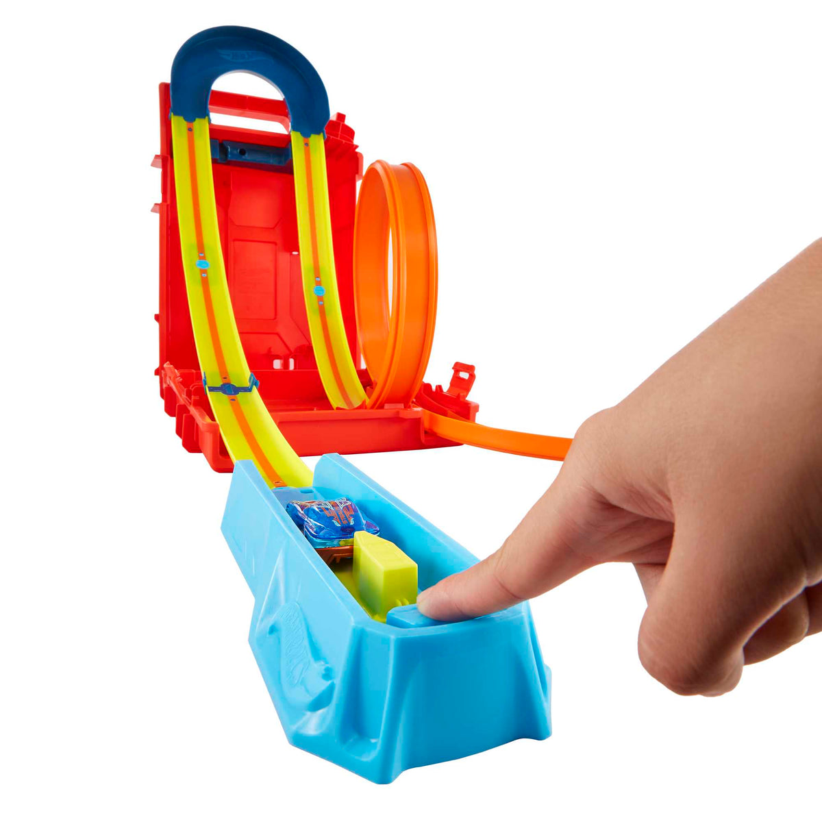 Hot Wheels Track Builder Unlimited Coffret Cascades Bidon D’Essence